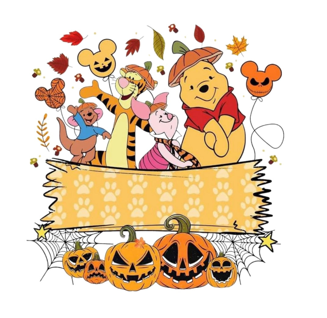 Halloween Bag Design - Winnie the Pooh