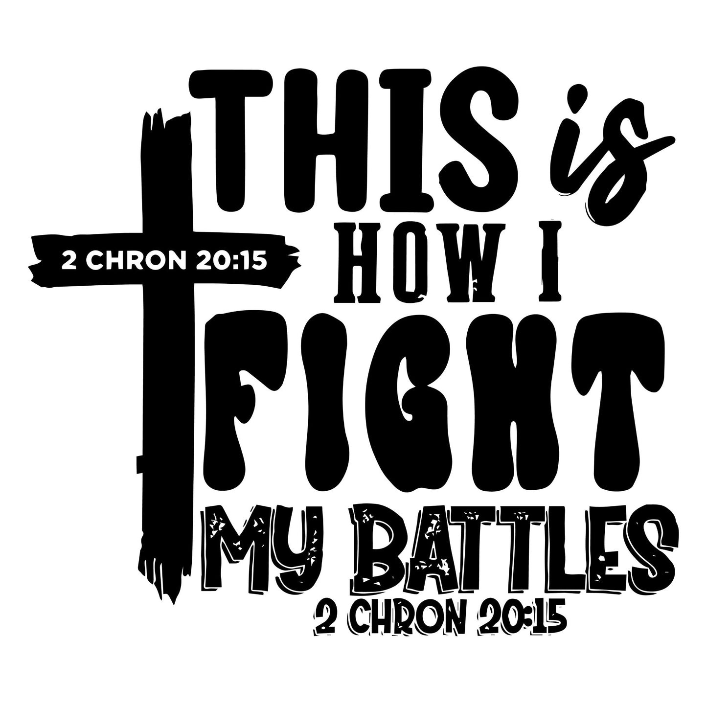 Christian Designs (to be paired with a blank shirt)
