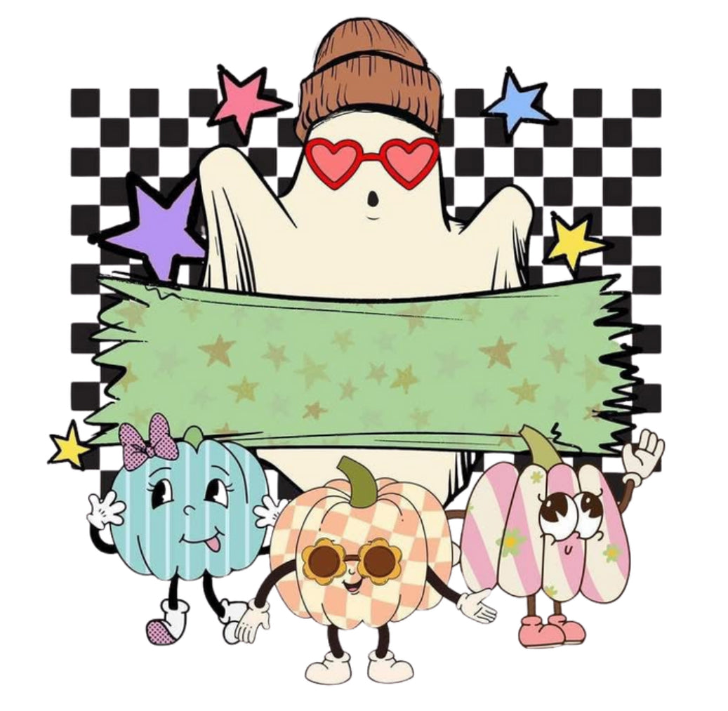 Halloween Bag Design - Ghost with Beenie