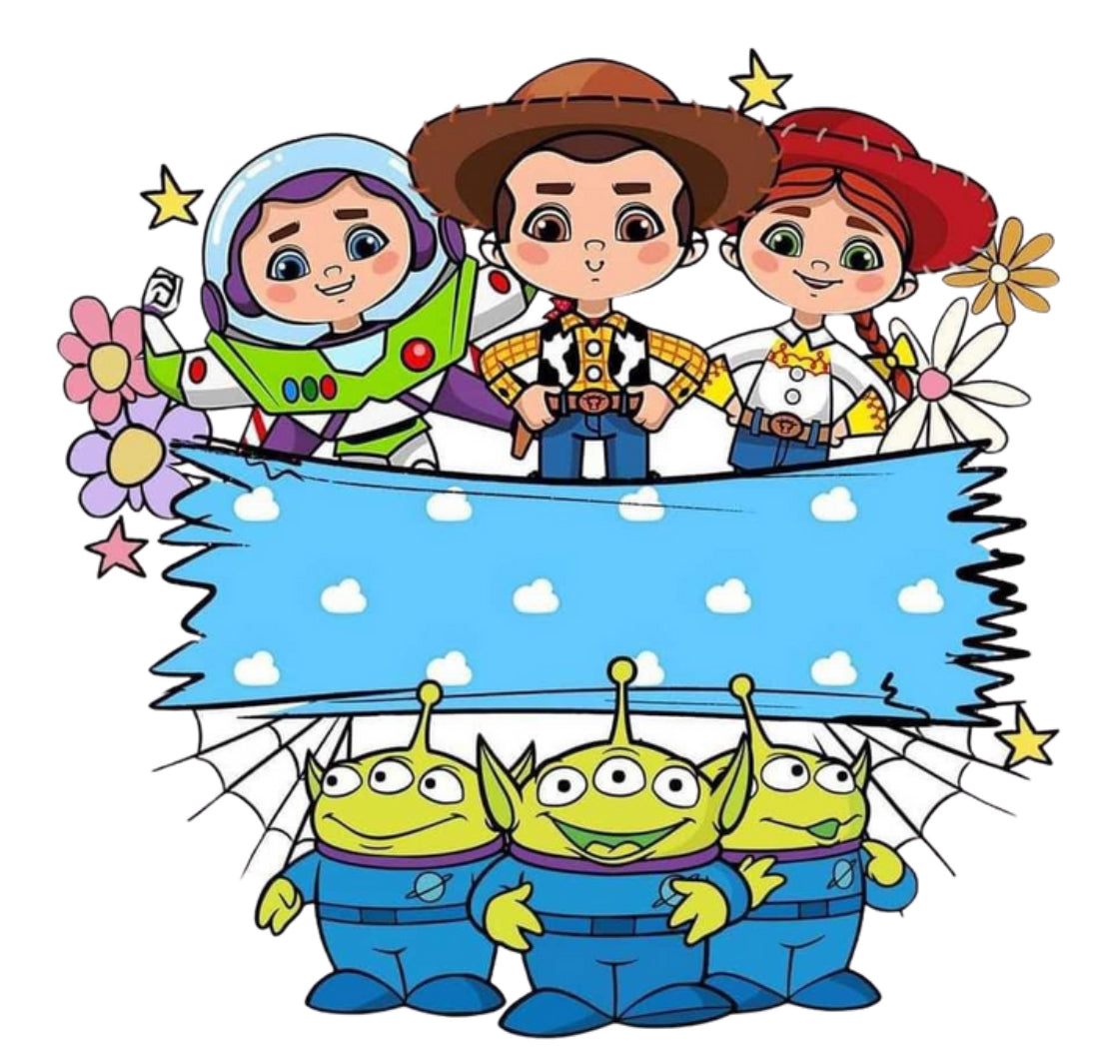 Halloween Bag Design - Toy Story Kid Characters