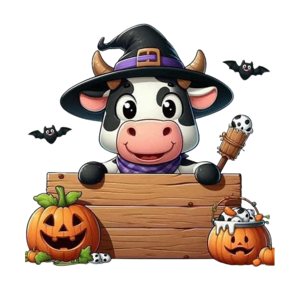 Halloween Bag Design - Cow