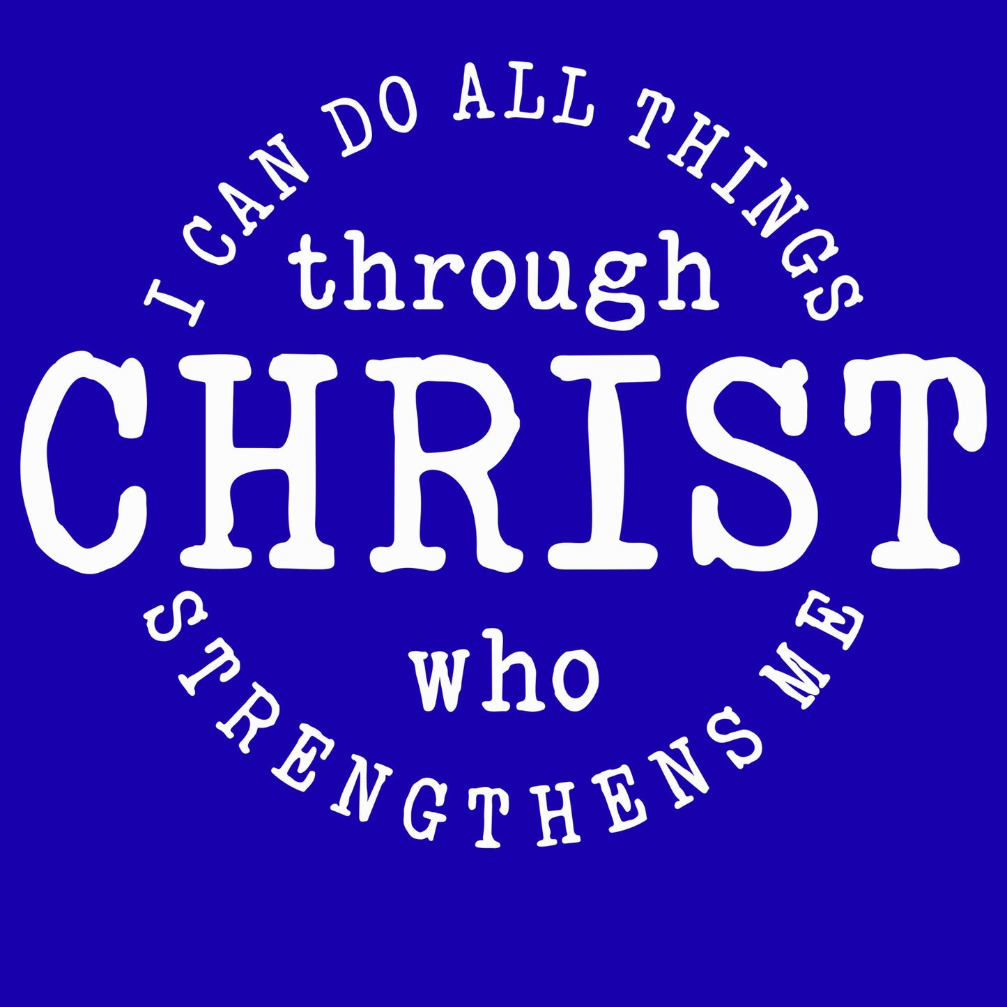 Christian Designs (to be paired with a blank shirt)