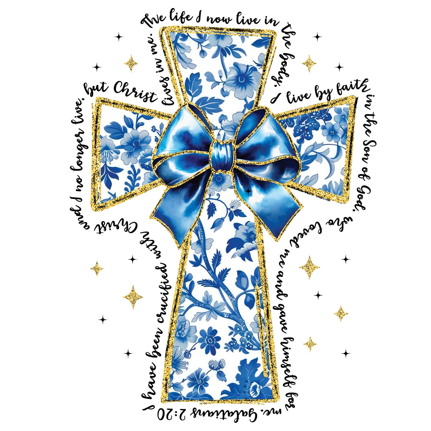 Christian Designs (to be paired with a blank shirt)
