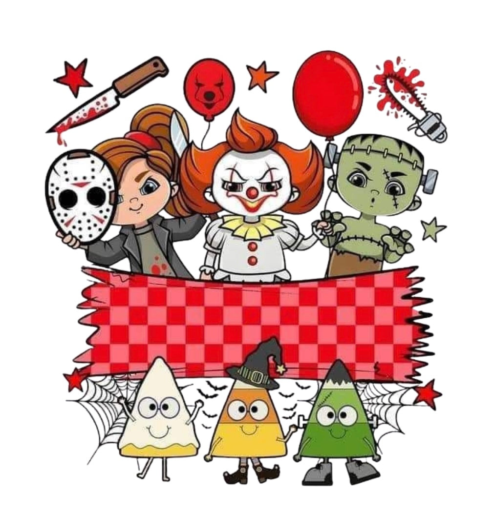 Halloween Bag Design - Horror Movie Characters