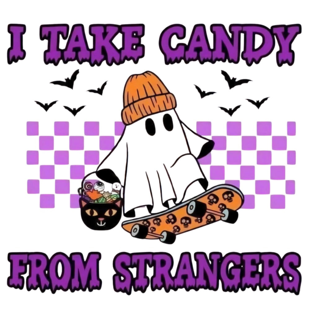Halloween Bag Design - Take Candy From Strangers