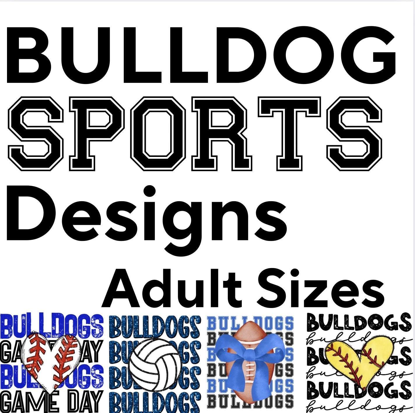 Bulldog Sports Prints