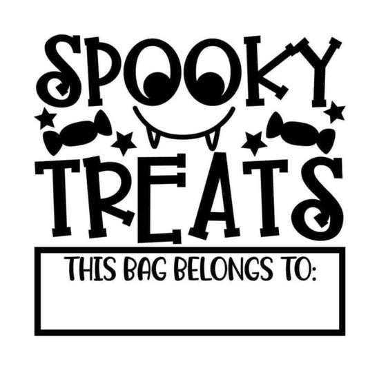 Halloween Bag Design - Spooky Treats