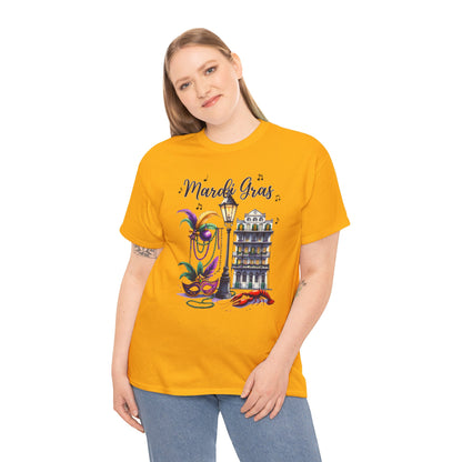 Mardi Gras Street Town Gildan T-Shirt