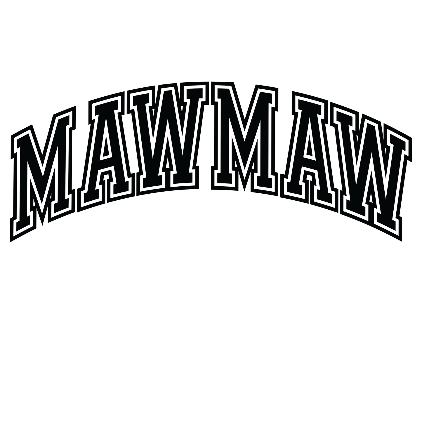Family Name Designs (to be paired with a blank shirt)