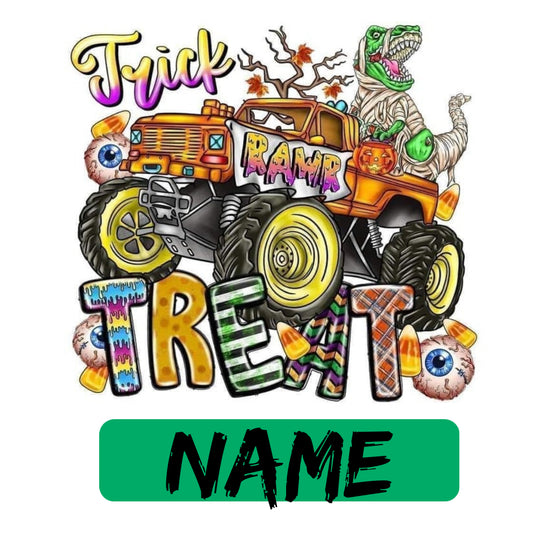 Halloween Bag Design - Monster Truck