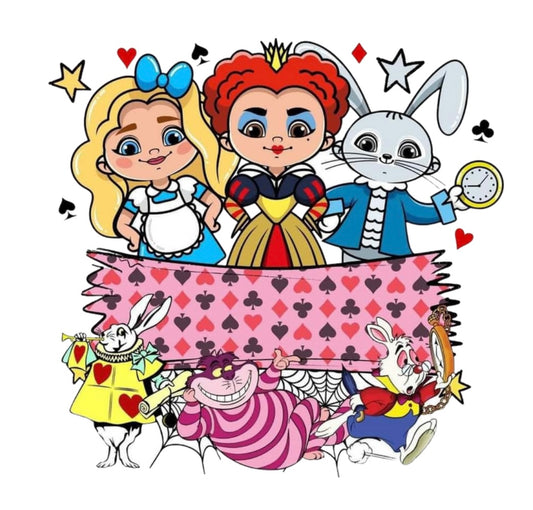 Halloween Bag Design - Alice and Wonderland