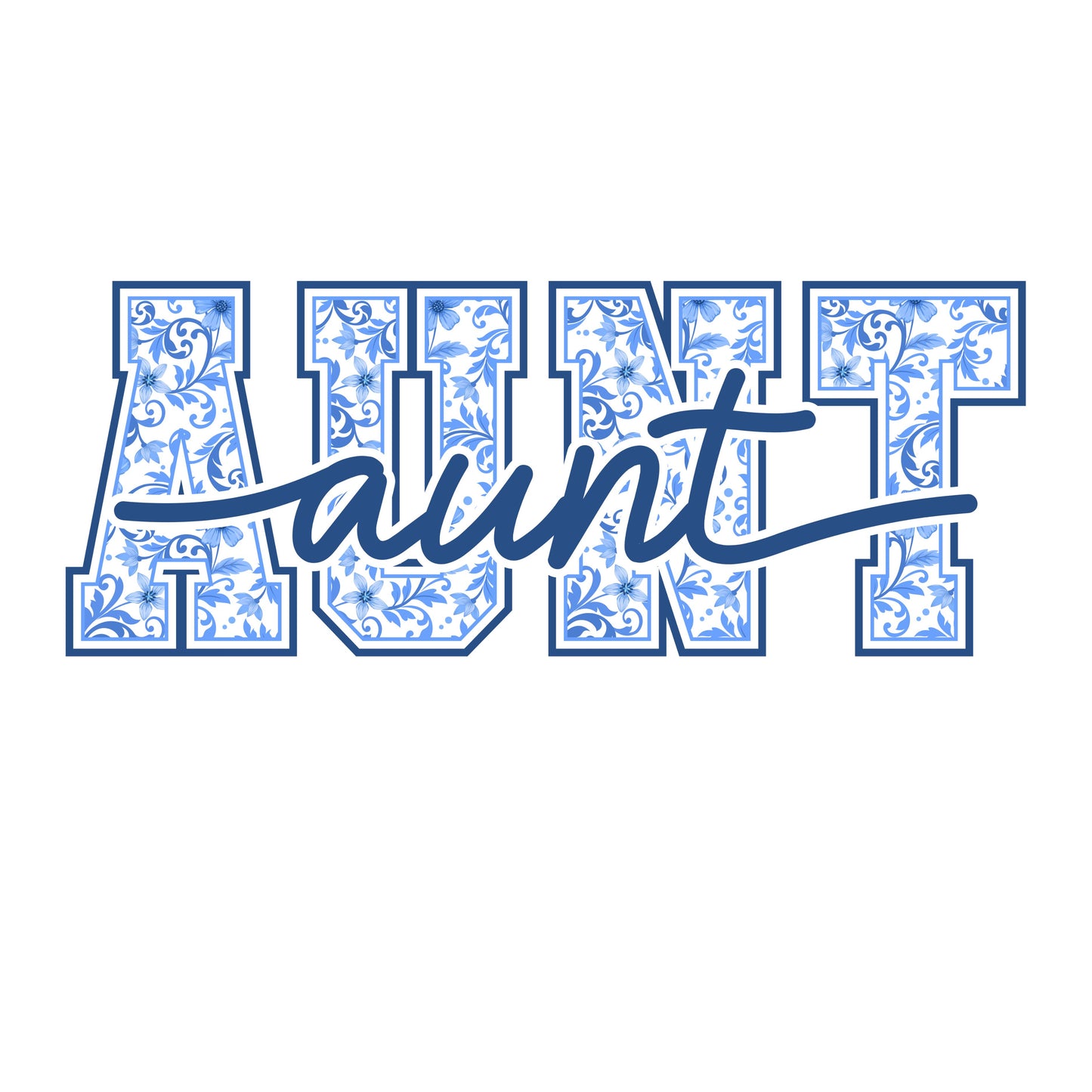 Family Name Designs (to be paired with a blank shirt)