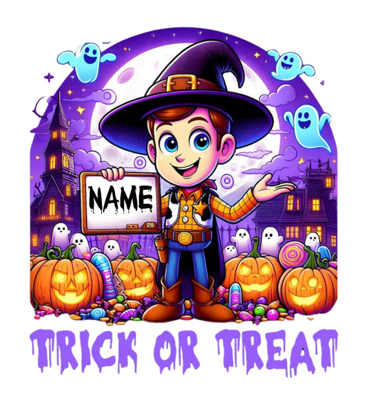 Halloween Bag Design - Woody Little Boy