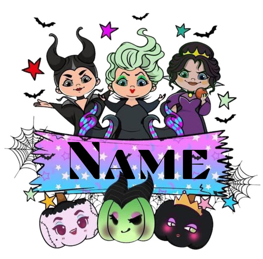 Halloween Bag Design - Disney Villains