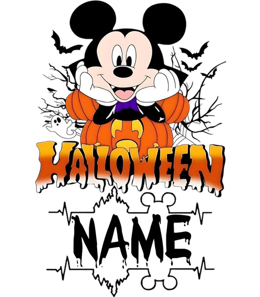 Halloween Bag Design - Mickey Vampire