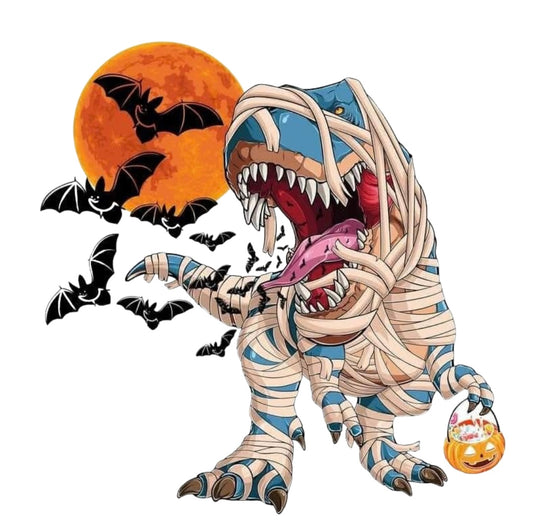 Halloween Bag Design - Dinosaur