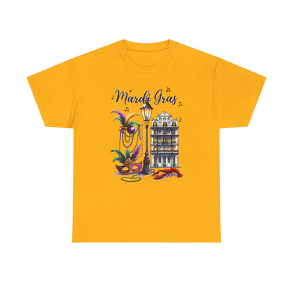 Mardi Gras Street Town Gildan T-Shirt