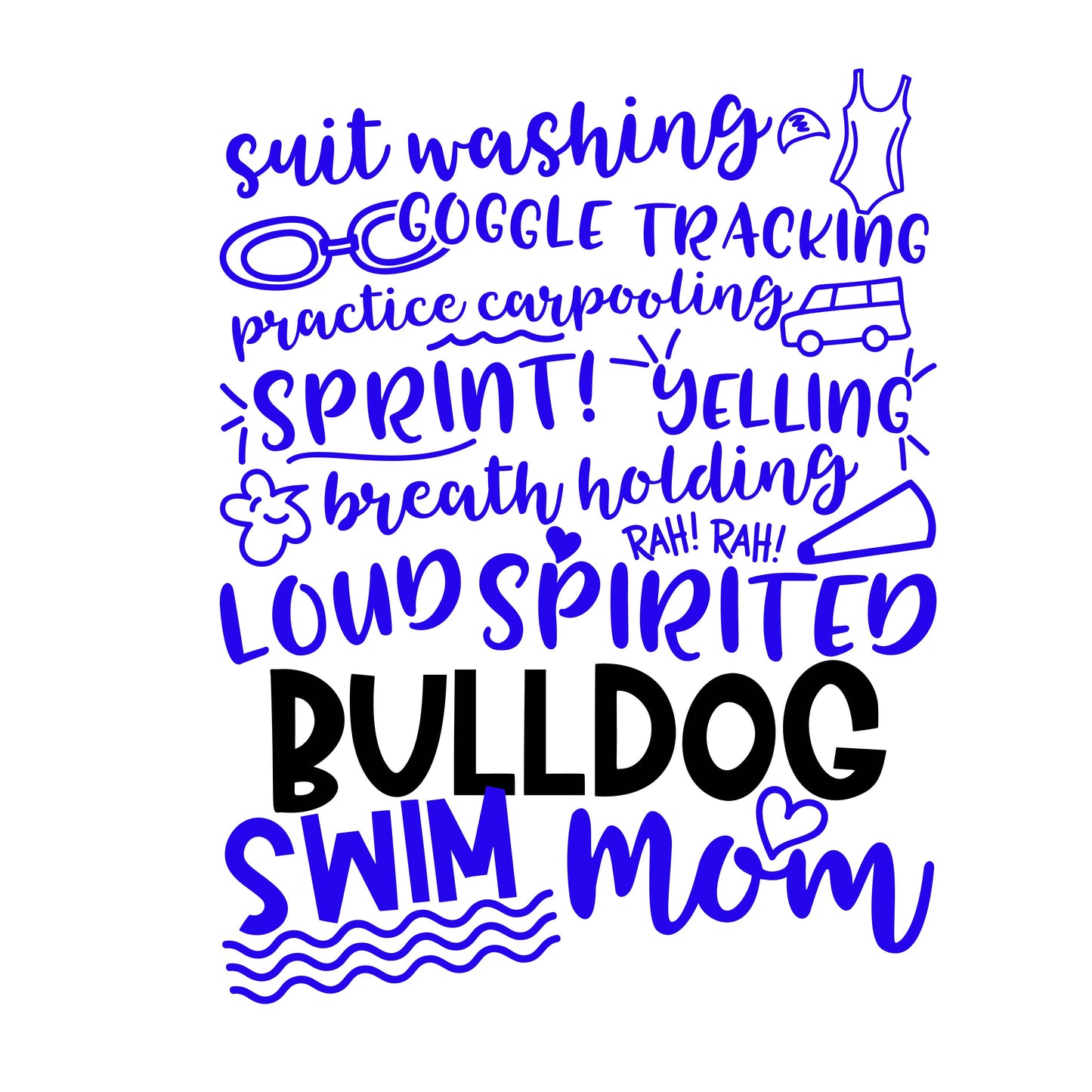 Family Name Designs (to be paired with a blank shirt)