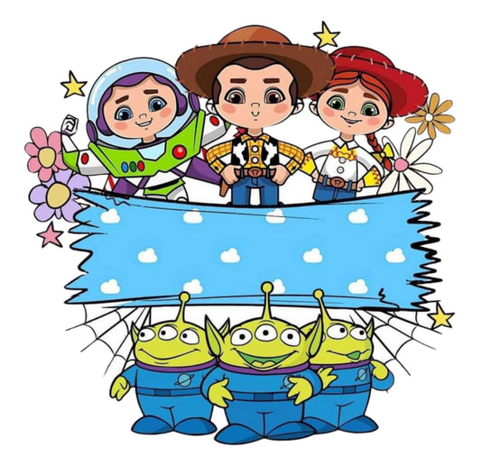 Halloween Bag Design -  Toy Story Kid Characters