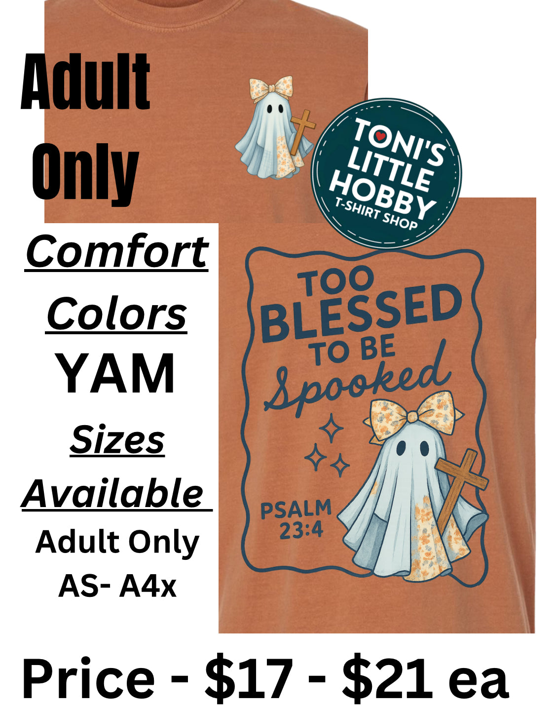Too Blessed To Be Stressed Patchwork Ghost