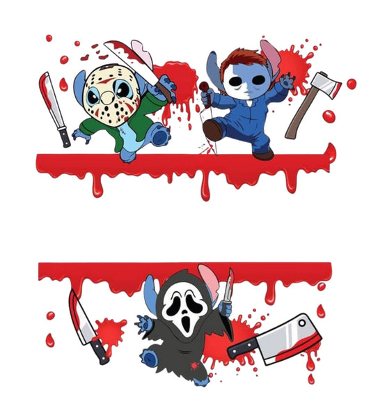 Halloween Bag Design - Stitch as Killers