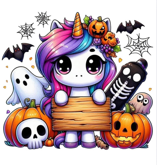 Halloween Bag Design - Unicorn