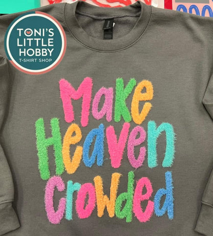Make Heaven Crowded Fluffy Patch Apparel