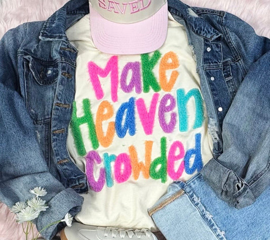 Make Heaven Crowded Fluffy Patch Apparel