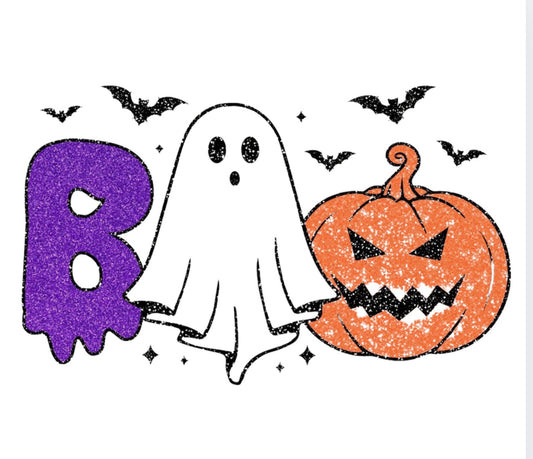Halloween Bag Design -  Simple Word BOO