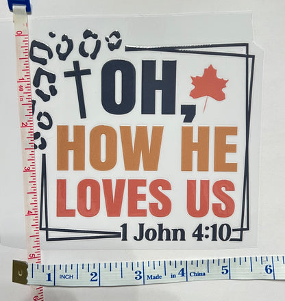 Christian Stickers & Decals