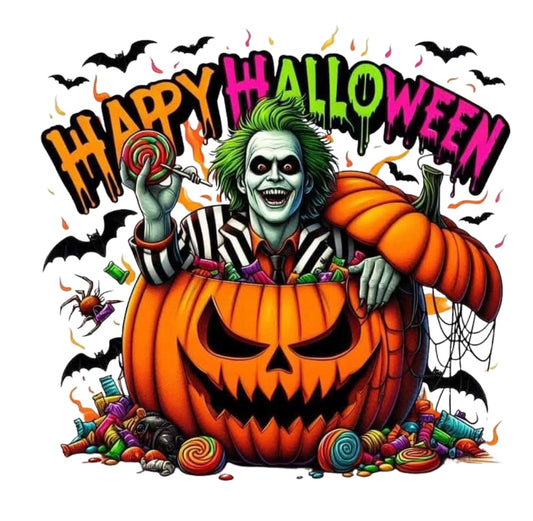 Halloween Bag Design - Beetlejuice
