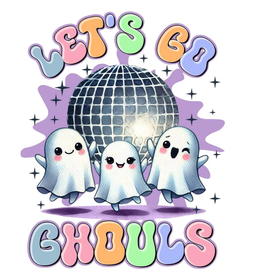 Halloween Bag Design -  Lets Go Ghouls