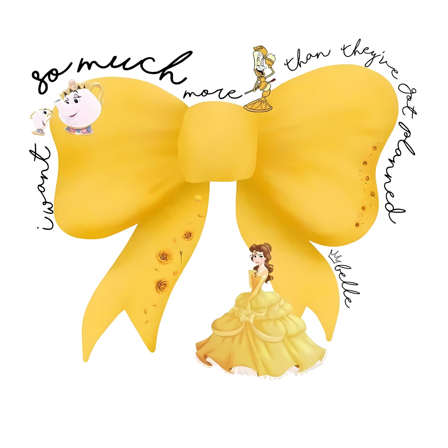 Disney Designs (to be paired with a blank shirt)