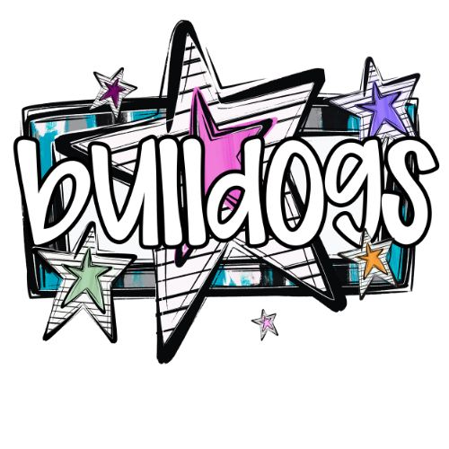 Bulldogs w/ Paper Stars (Adult)