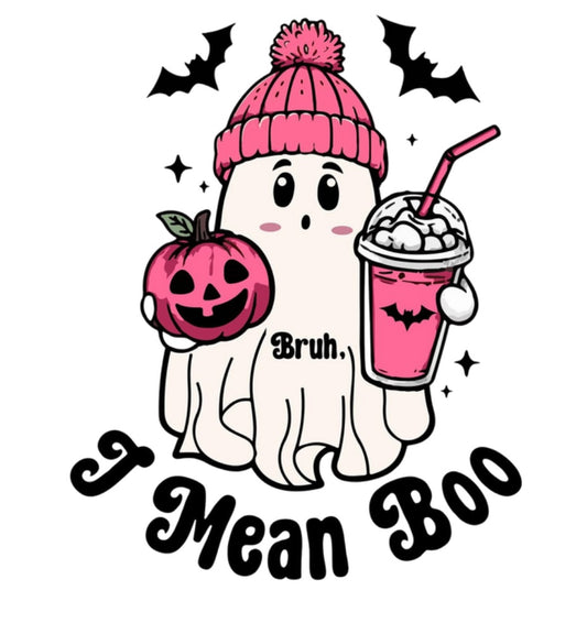 Halloween Bag Design -  Bruh I Mean BOO