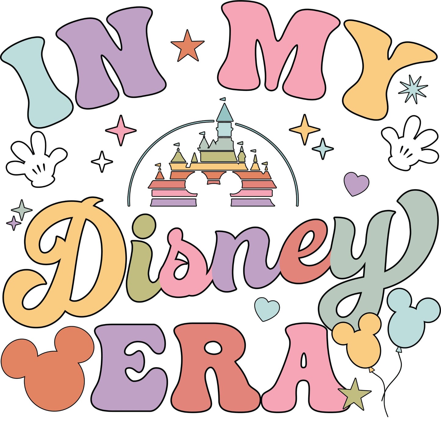 Disney Designs (to be paired with a blank shirt)