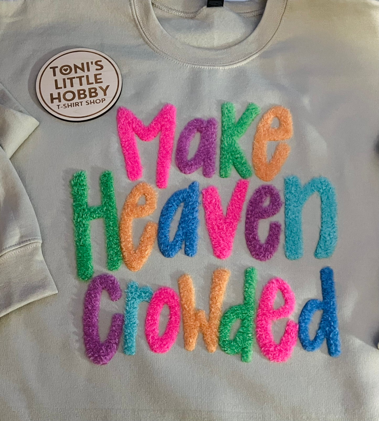 Make Heaven Crowded Fluffy Patch Apparel