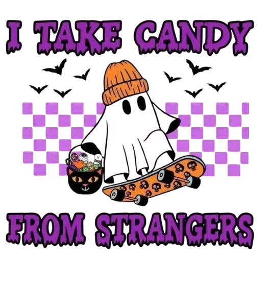 Halloween Bag Design - Take Candy From Strangers