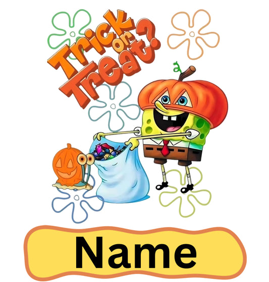 Halloween Bag Design - SpongeBob