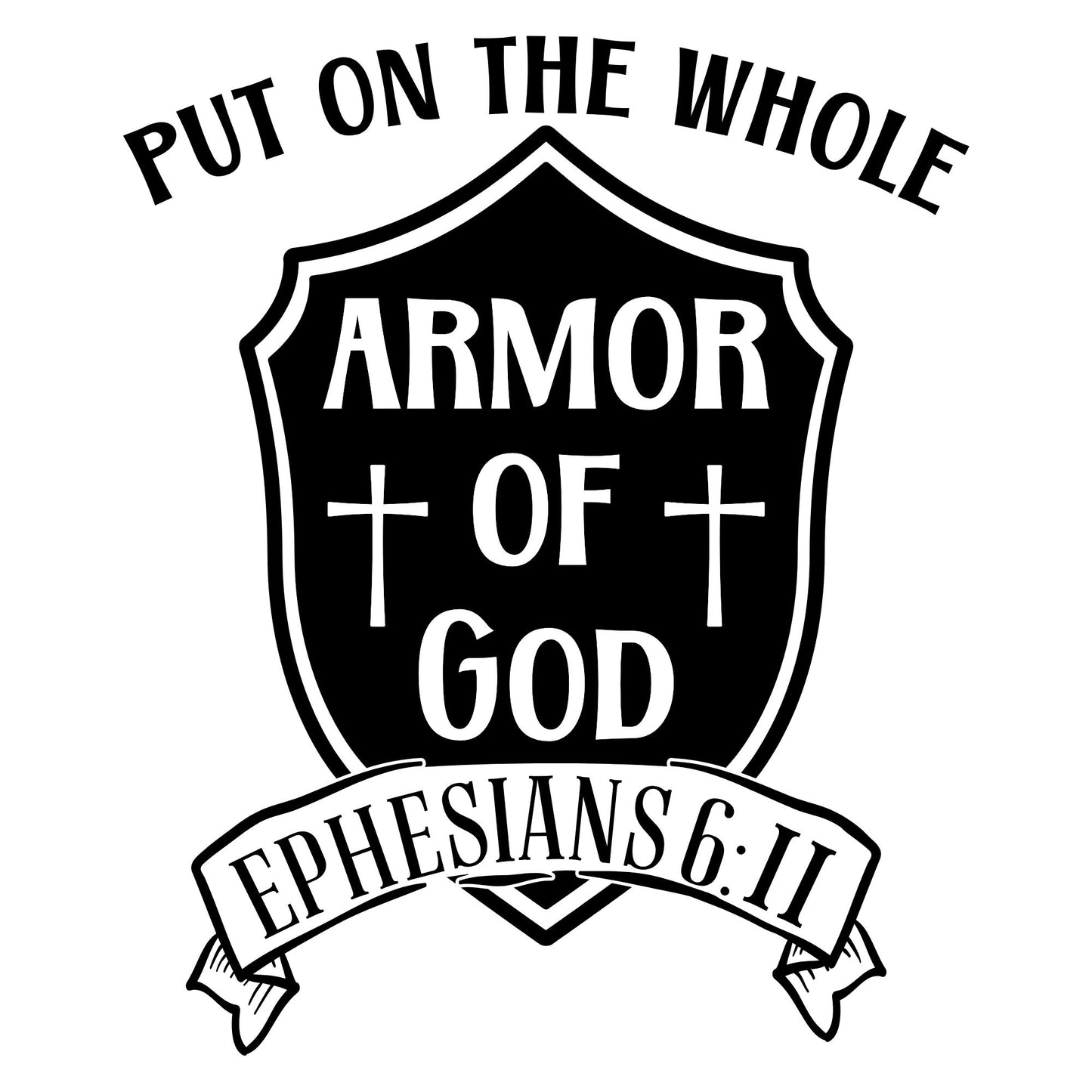 Christian Designs (to be paired with a blank shirt)