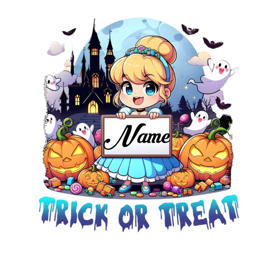 Halloween Bag Design - Cinderella Girl