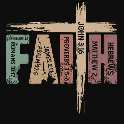 Christian Designs (to be paired with a blank shirt)