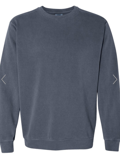 Preppy Font Croquette Bow Sweatshirt with Custom Print