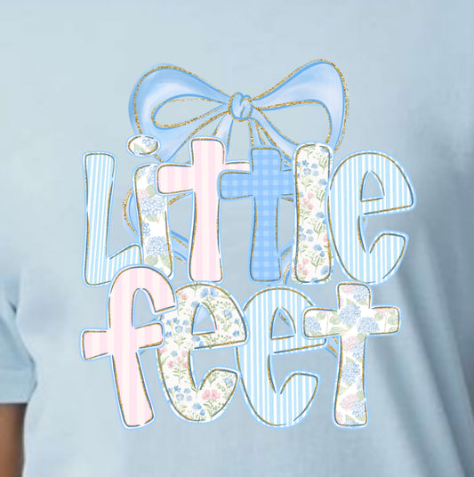 Preppy Font Croquette Bow Sweatshirt with Custom Print