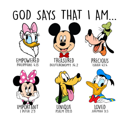 Disney Designs (to be paired with a blank shirt)