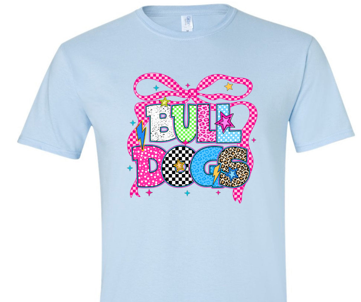 Bulldog Checkered w/Bow (Youth)