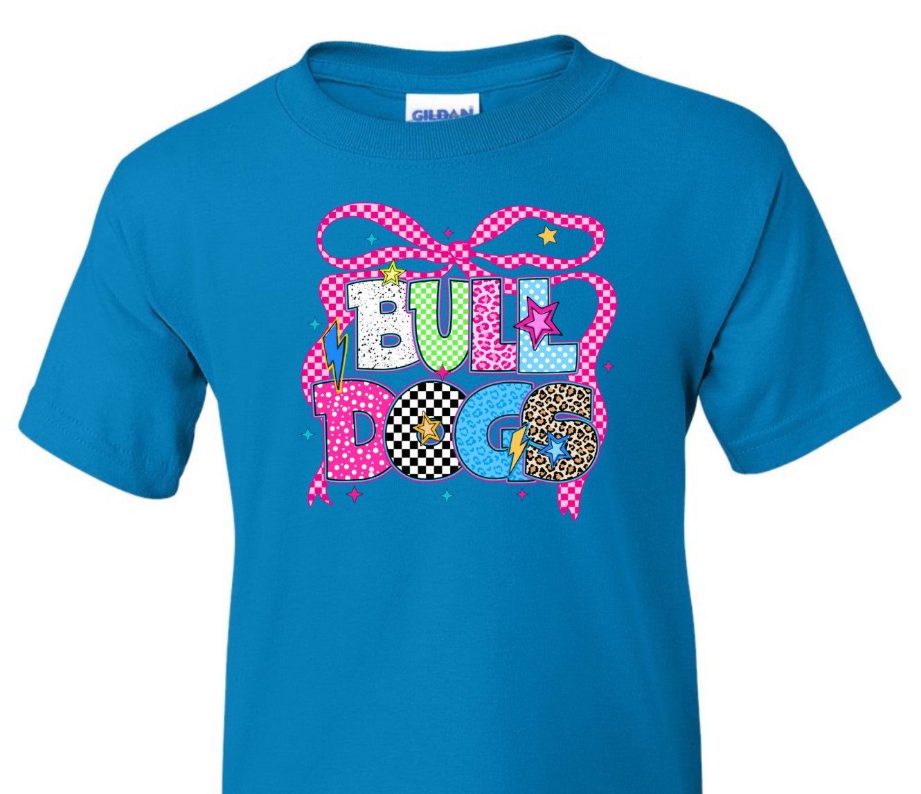 Bulldog Checkered w/Bow (Youth)
