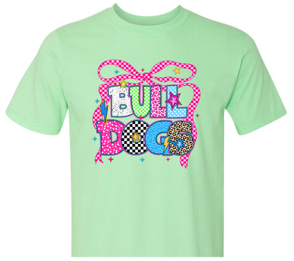 Bulldog Checkered w/Bow (Youth)