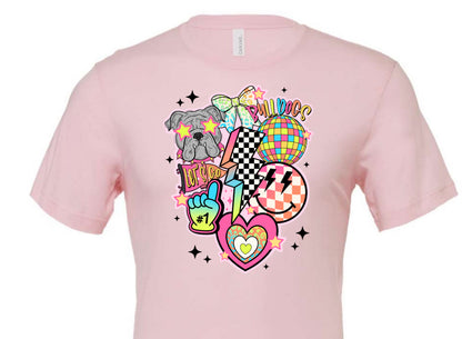 Bulldog Neon Lightning Bolt (Youth)