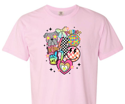 Bulldog Neon Lightning Bolt (Youth)